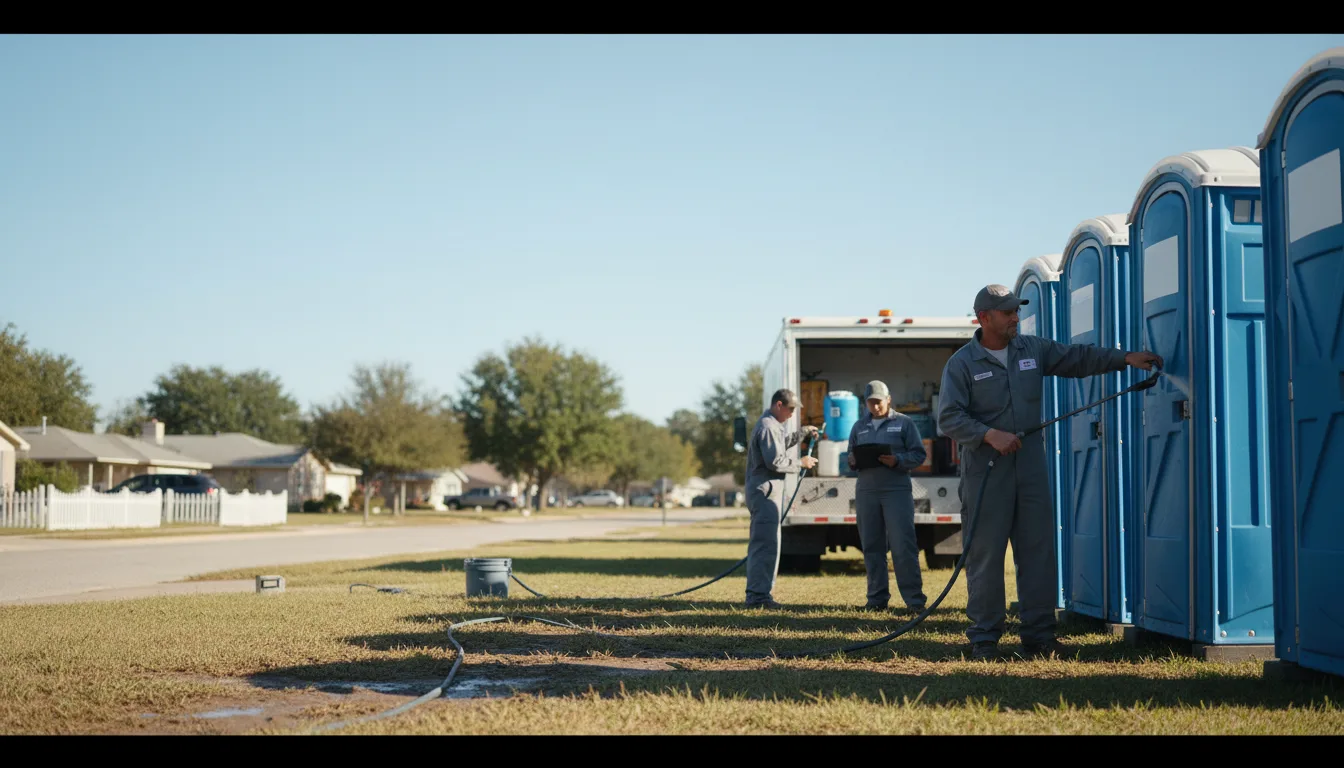 Long-Term Portable Toilet Rental in Ashmore, IL near me